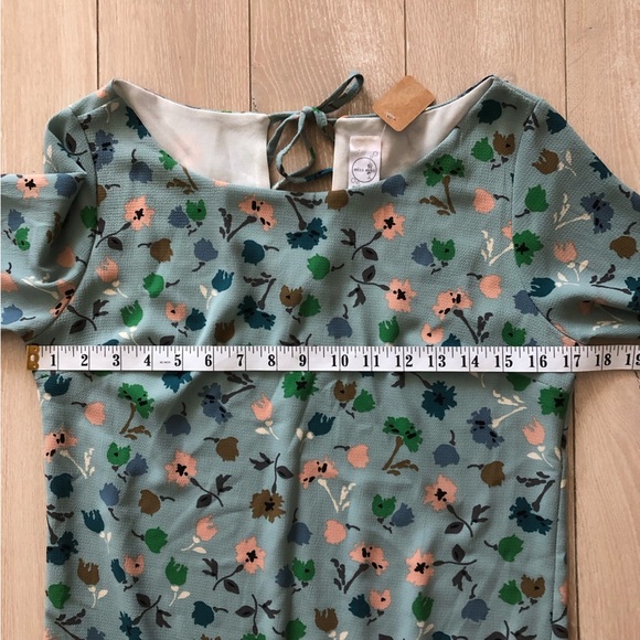 NWOT Miss Miss Made in Italy Floral Print Colorblock Dress Size S - Picture 3 of 11